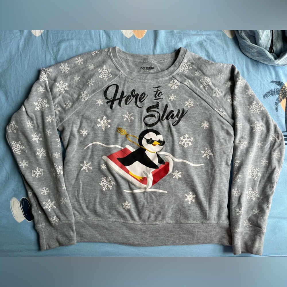 Joe Boxer Light Gray Sweater